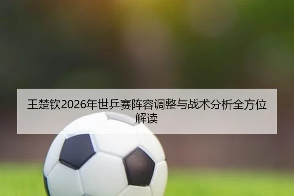 王楚钦2026年世乒赛阵容调整与战术分析全方位解读（www.ky.cc）